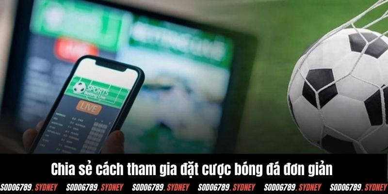 Chia sẻ cách tham gia đặt cược bóng đá đơn giản 