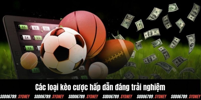 Các loại kèo cược hấp dẫn đáng trải nghiệm