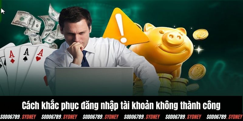 Nguyên nhân và cách khắc phục đăng nhập tài khoản không thành công