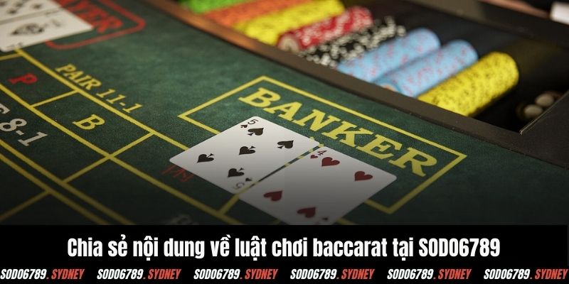 Chia sẻ nội dung về luật chơi baccarat tại SODO6789