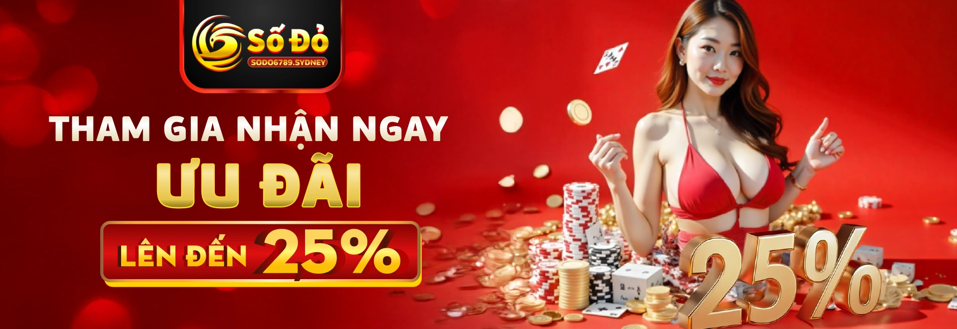 Banner Sodo6789 - Khuyến mãi 25%