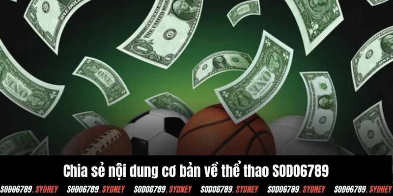 Chia sẻ nội dung cơ bản về thể thao SODO6789